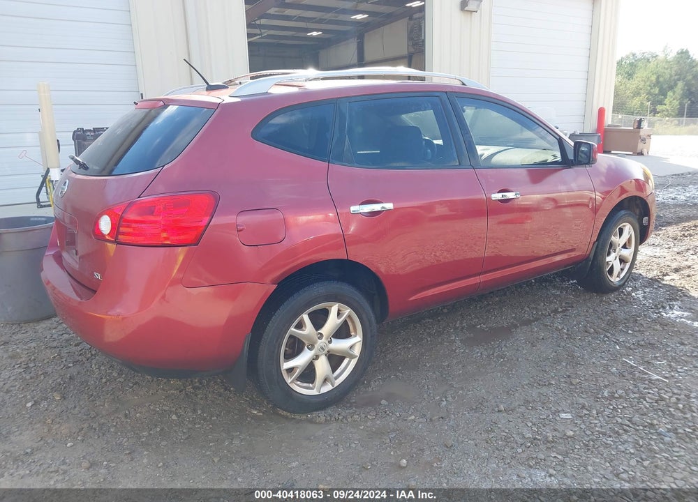 2010 NISSAN ROGUE SL VIN: JN8AS5MT8AW002131