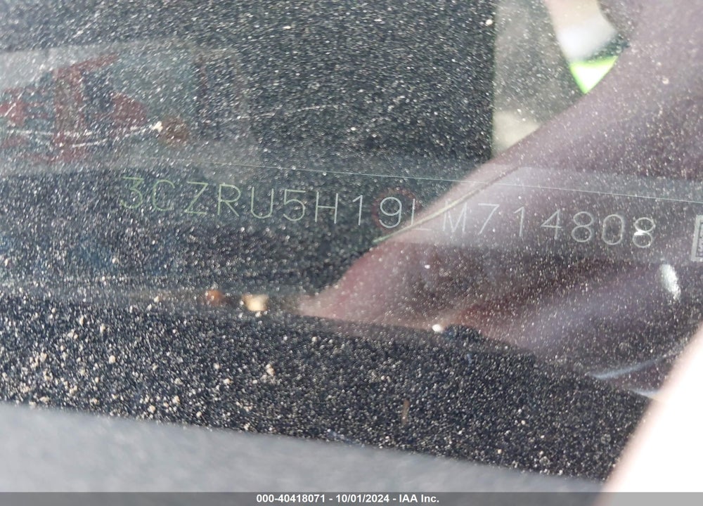 2020 HONDA HR-V 2WD SPORT VIN: 3CZRU5H19LM714808