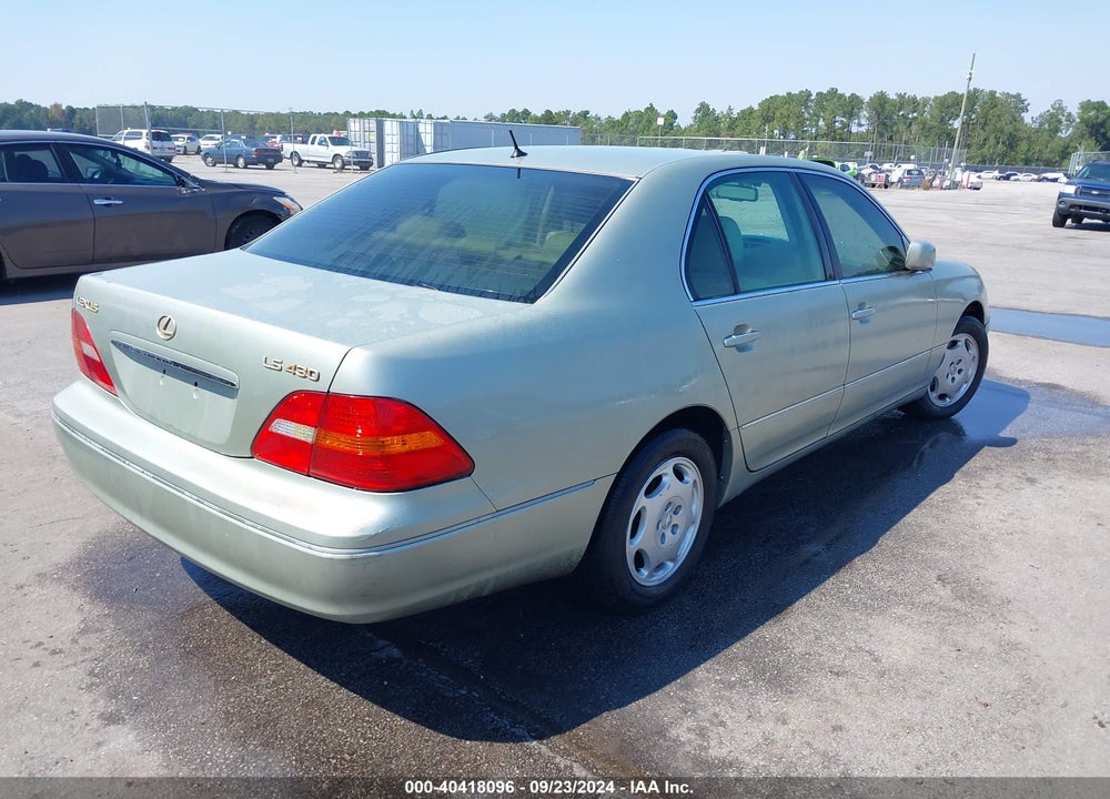 2001 LEXUS LS 430 VIN: JTHBN30F010040885