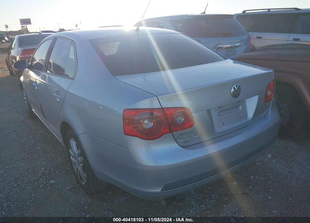 2007 VOLKSWAGEN JETTA 2.5 VIN: 3VWPF71KX7M075105