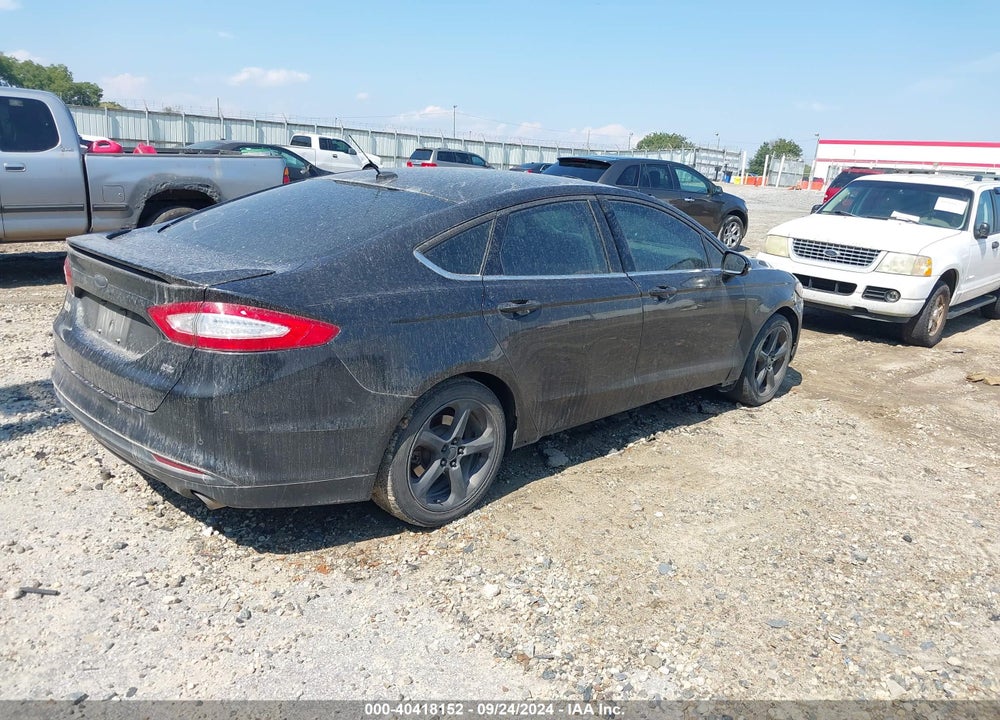 2013 FORD FUSION SE VIN: 3FA6P0HRXDR197960