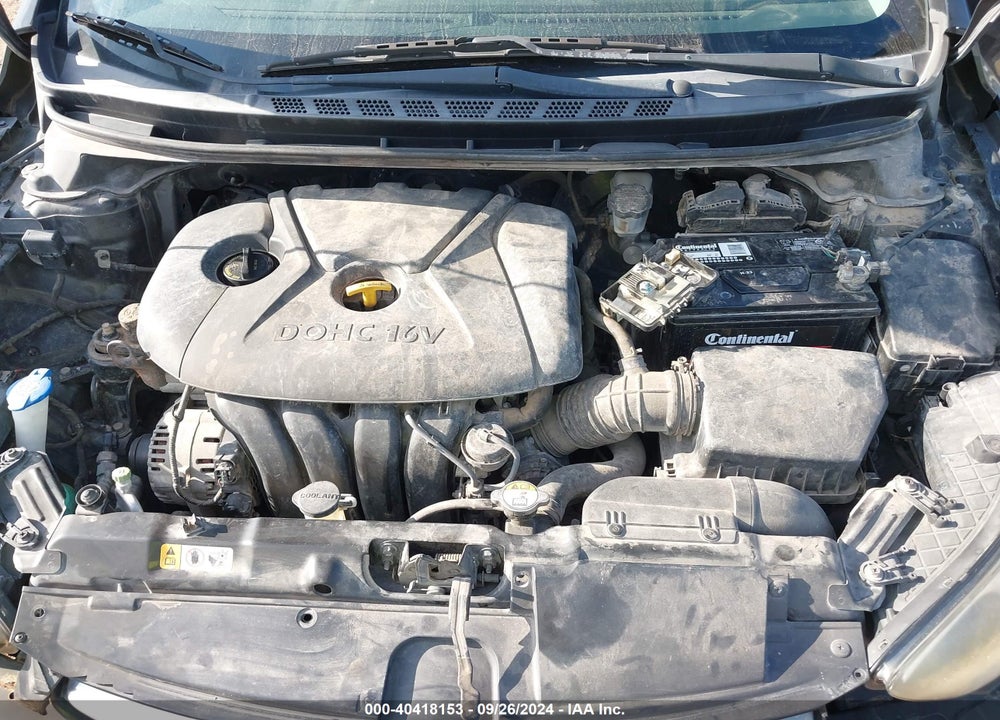2013 HYUNDAI ELANTRA GLS VIN: 5NPDH4AE1DH286493