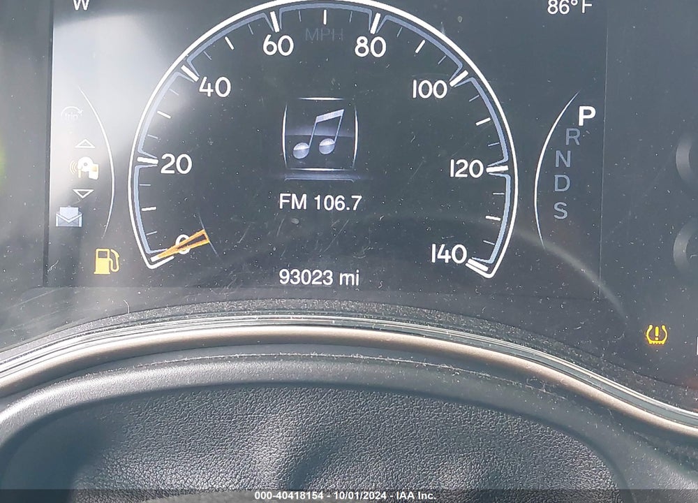 2015 JEEP GRAND CHEROKEE ALTITUDE VIN: 1C4RJFAG5FC608767