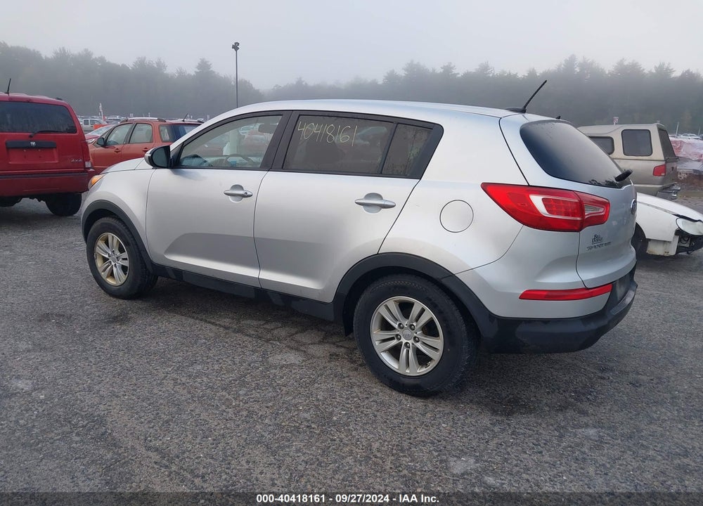 2011 KIA SPORTAGE LX VIN: KNDPB3A25B7014920