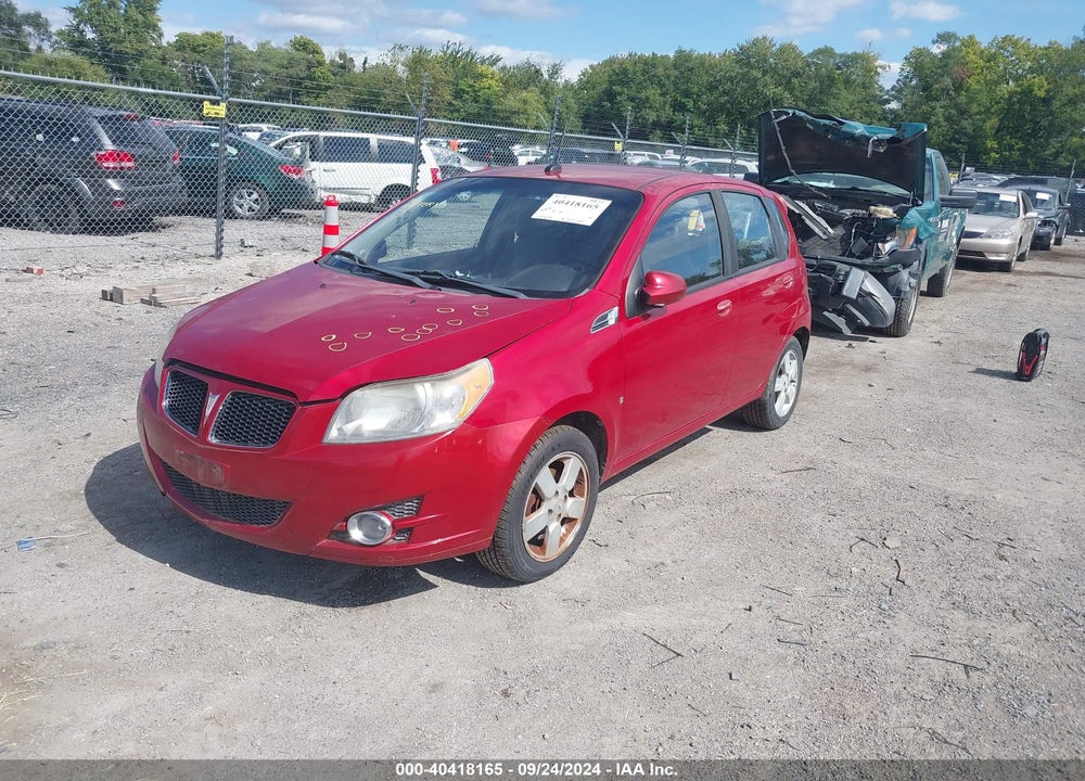 2009 PONTIAC G3 VIN: KL2TD66E69B670292