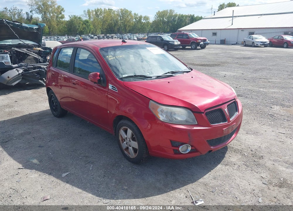 2009 PONTIAC G3 VIN: KL2TD66E69B670292