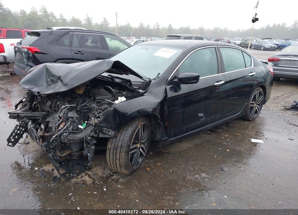 2017 HONDA ACCORD SPORT VIN: 1HGCR2F50HA277448