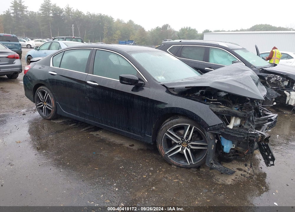 2017 HONDA ACCORD SPORT VIN: 1HGCR2F50HA277448