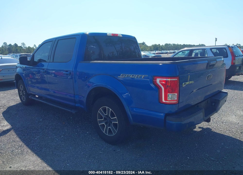 2015 FORD F-150 XLT VIN: 1FTEW1CP8FFC47498