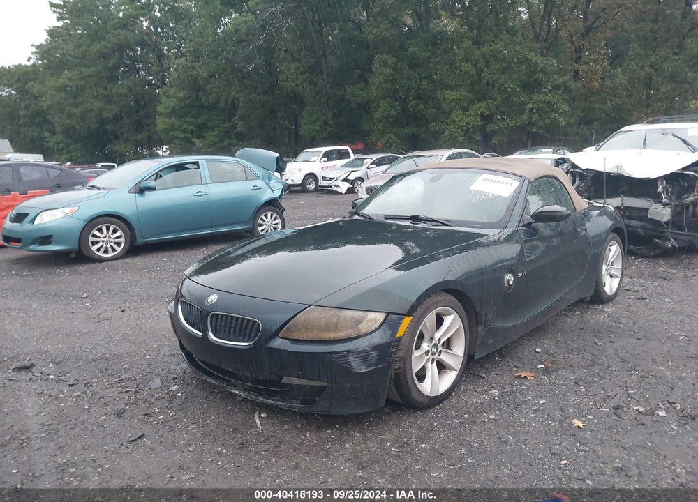 2006 BMW Z4 3.0I VIN: 4USBU33566LW66030