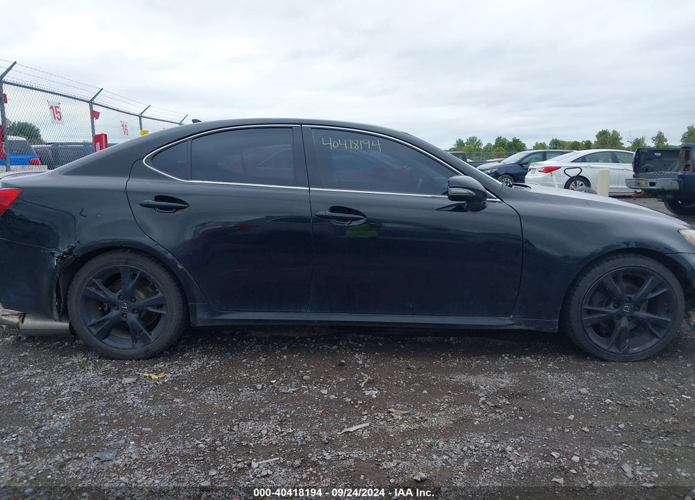 2009 LEXUS IS 250 VIN: JTHBK262X95097956