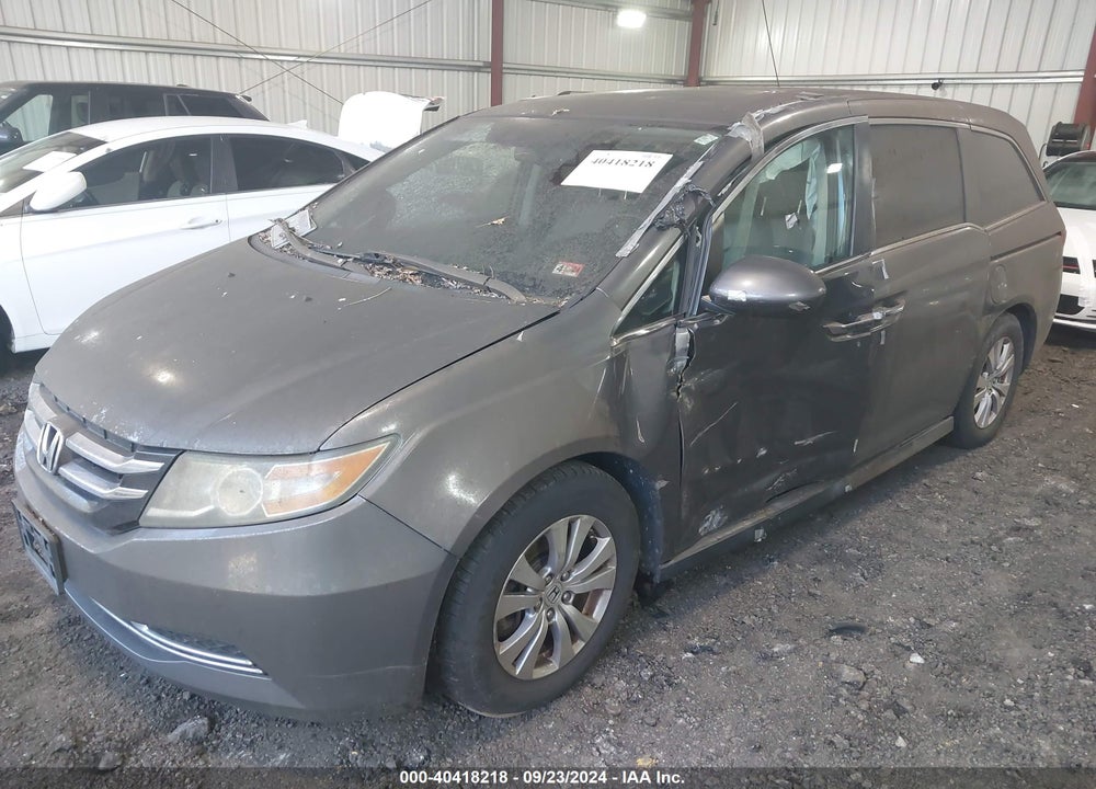2016 HONDA ODYSSEY EX-L VIN: 5FNRL5H61GB157181