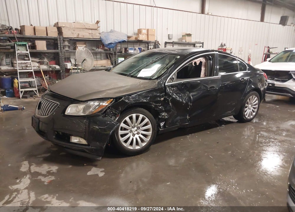 2011 BUICK REGAL CXL TURBO RUSSELSHEIM VIN: W04GX5GV0B1116749