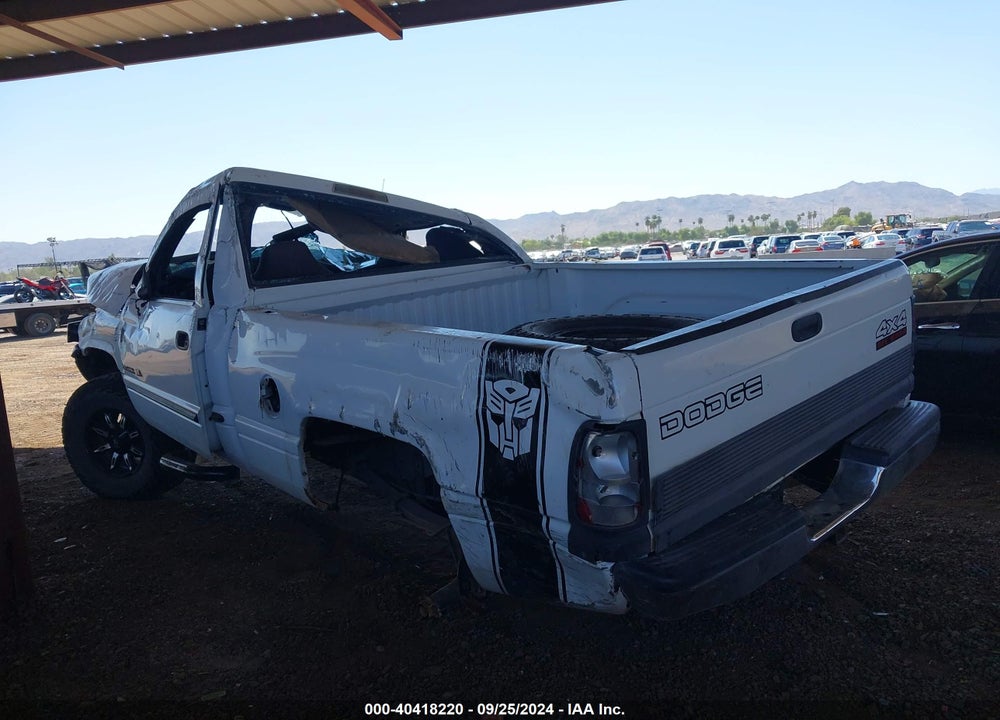 2000 DODGE RAM 1500 ST VIN: 1B7HF16ZXYS641783