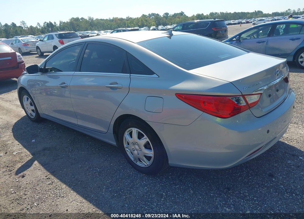 2012 HYUNDAI SONATA GLS VIN: 5NPEB4ACXCH466753