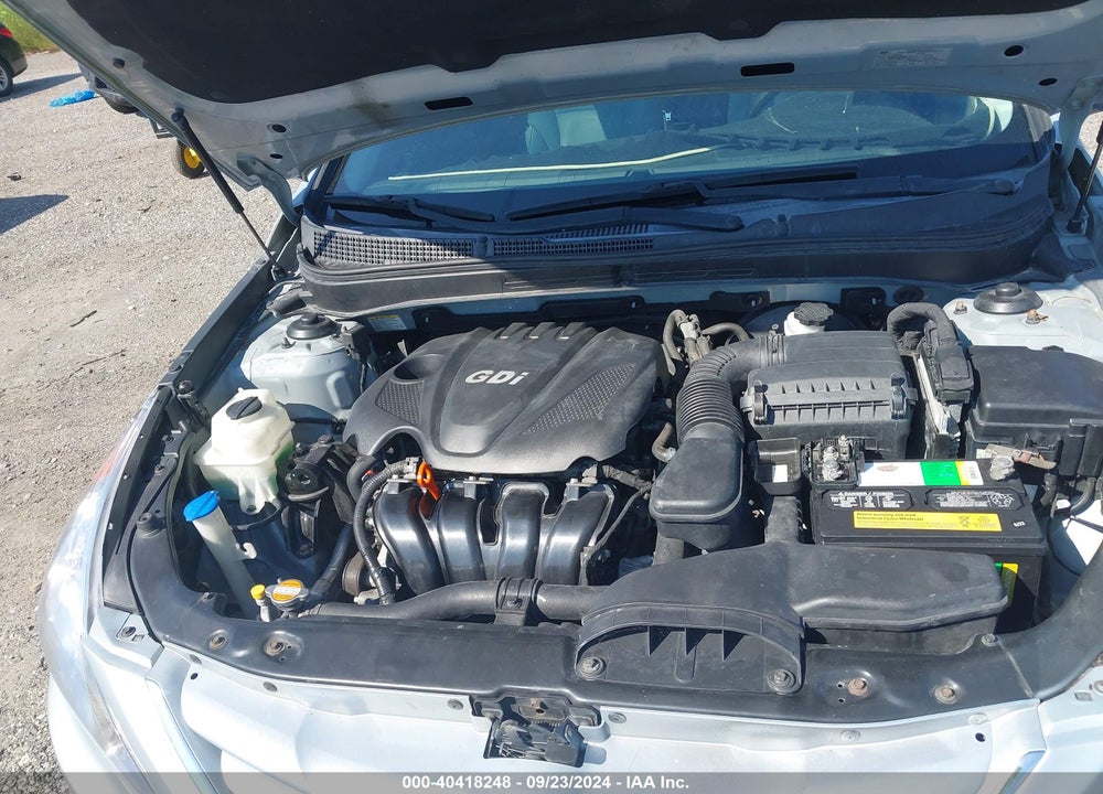 2012 HYUNDAI SONATA GLS VIN: 5NPEB4ACXCH466753