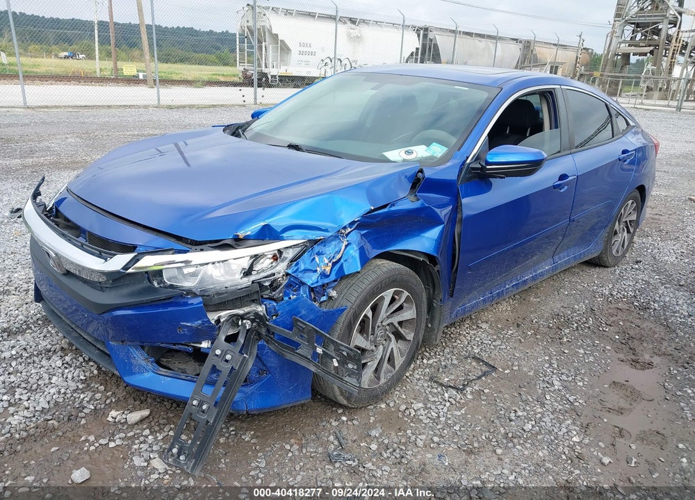 2016 HONDA CIVIC EX VIN: 19XFC2F73GE026286