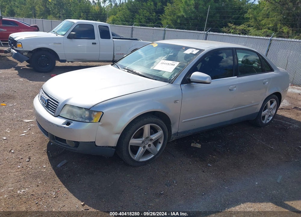 2003 AUDI A4 1.8T VIN: WAUJC68E33A285352