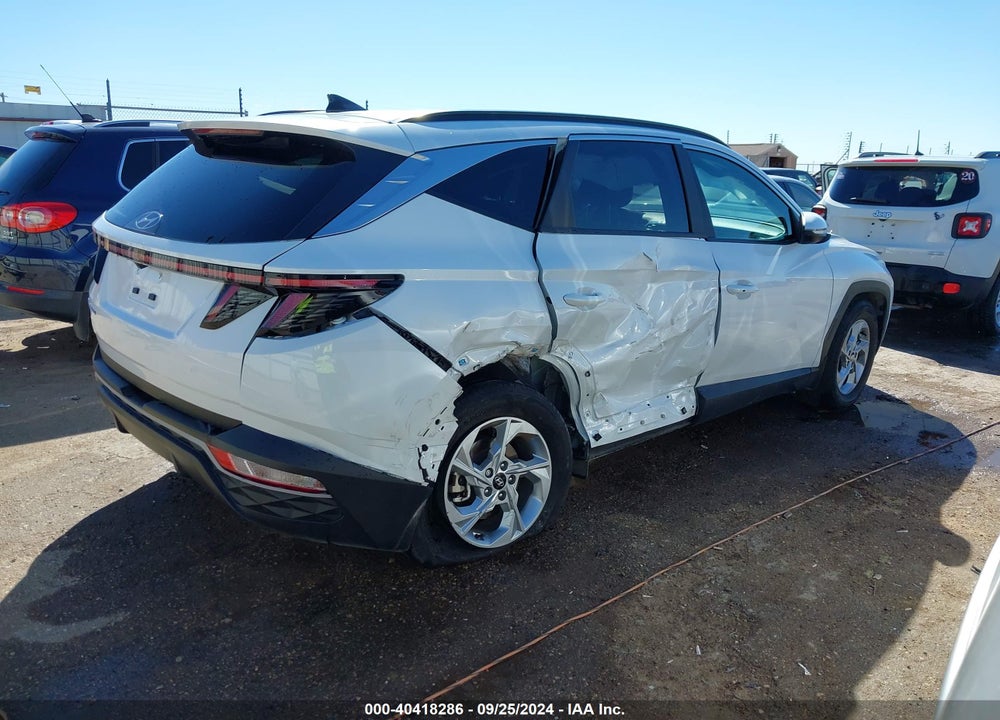 2022 HYUNDAI TUCSON SEL VIN: 5NMJB3AE6NH120676