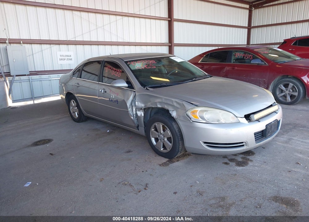 2008 CHEVROLET IMPALA LT VIN: 2G1WT58K289201767