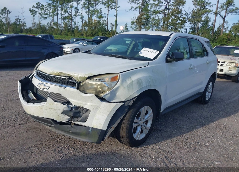 2011 CHEVROLET EQUINOX LS VIN: 2CNALBEC7B6247628