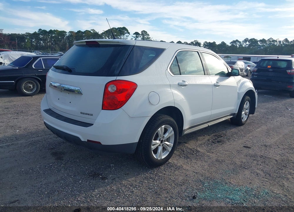 2011 CHEVROLET EQUINOX LS VIN: 2CNALBEC7B6247628