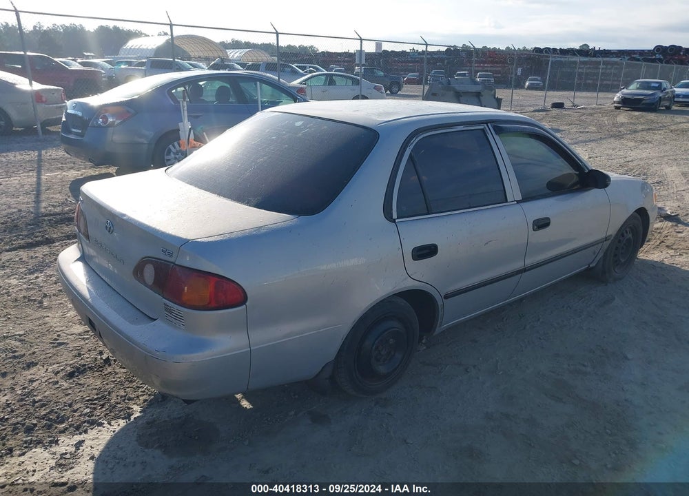2002 TOYOTA COROLLA CE VIN: 2T1BR12E72C552312
