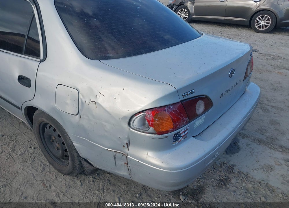 2002 TOYOTA COROLLA CE VIN: 2T1BR12E72C552312