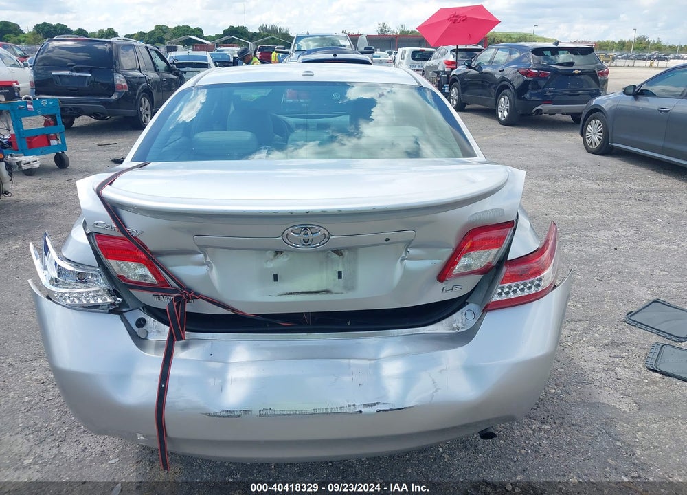 2010 TOYOTA CAMRY LE VIN: 4T1BF3EK3AU010806