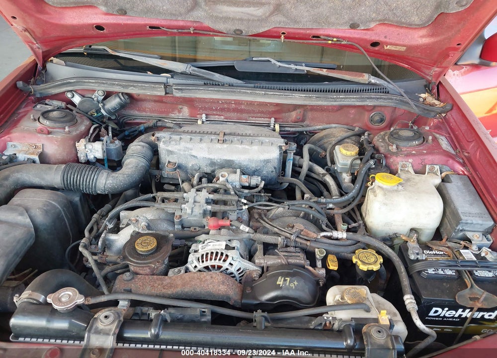 2002 SUBARU FORESTER S VIN: JF1SF65682H728571