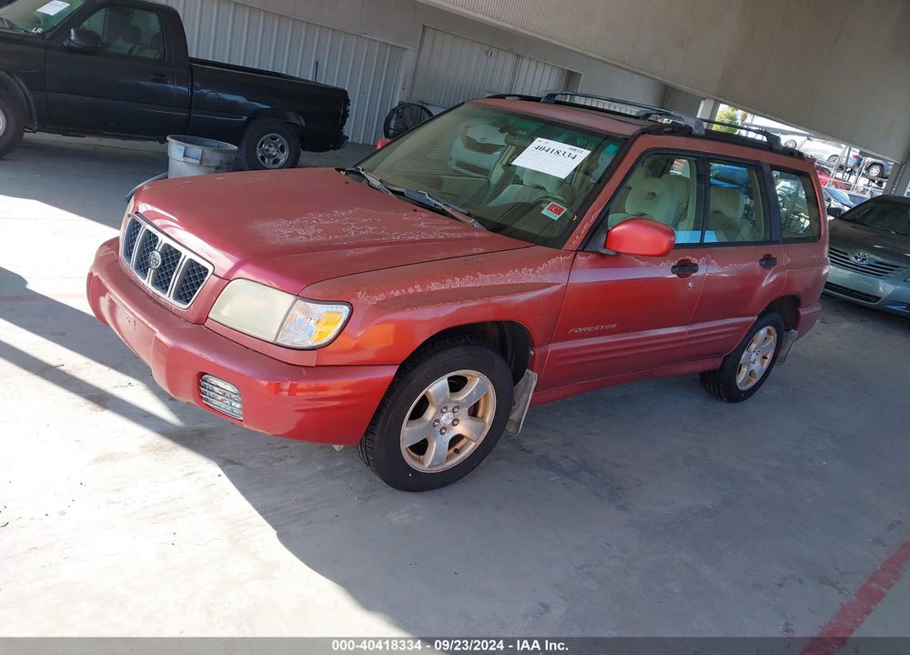 2002 SUBARU FORESTER S VIN: JF1SF65682H728571