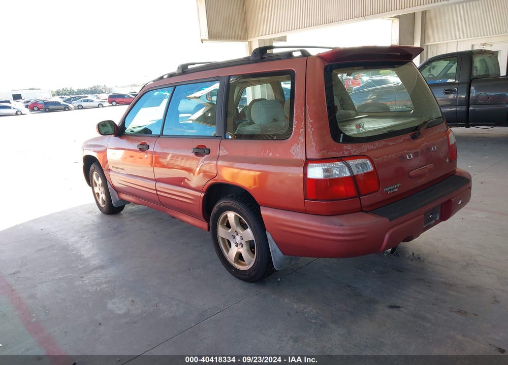 2002 SUBARU FORESTER S VIN: JF1SF65682H728571