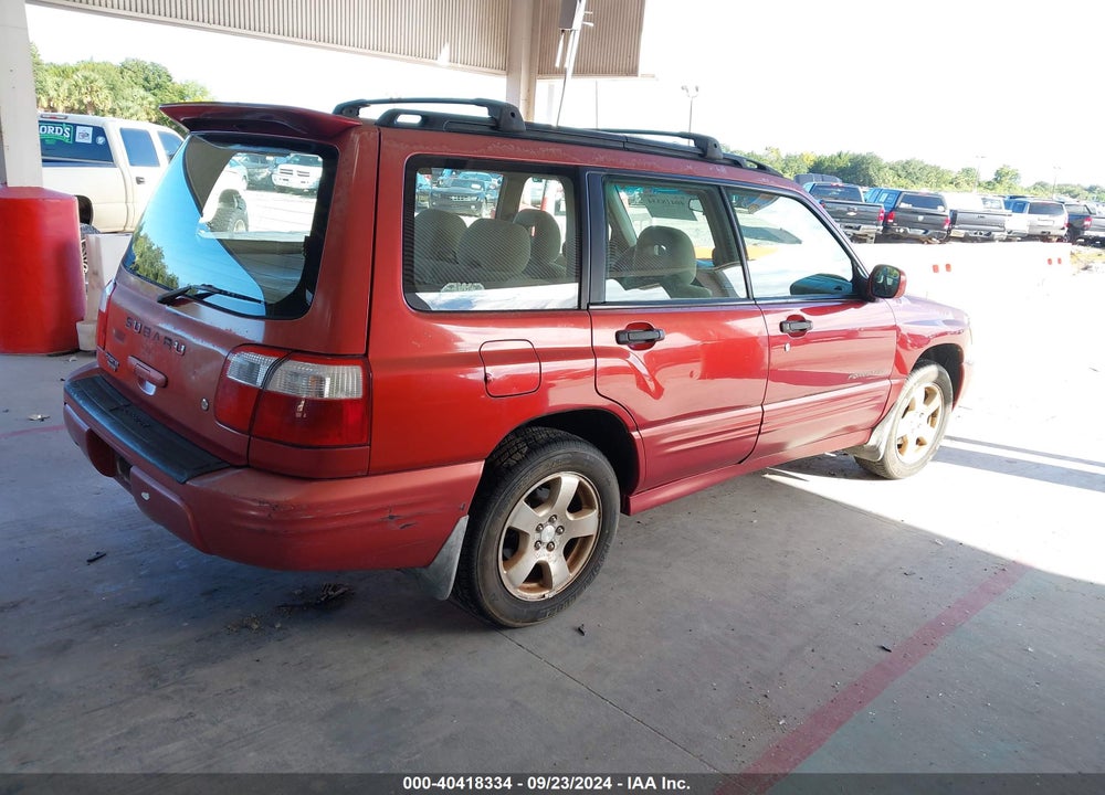 2002 SUBARU FORESTER S VIN: JF1SF65682H728571