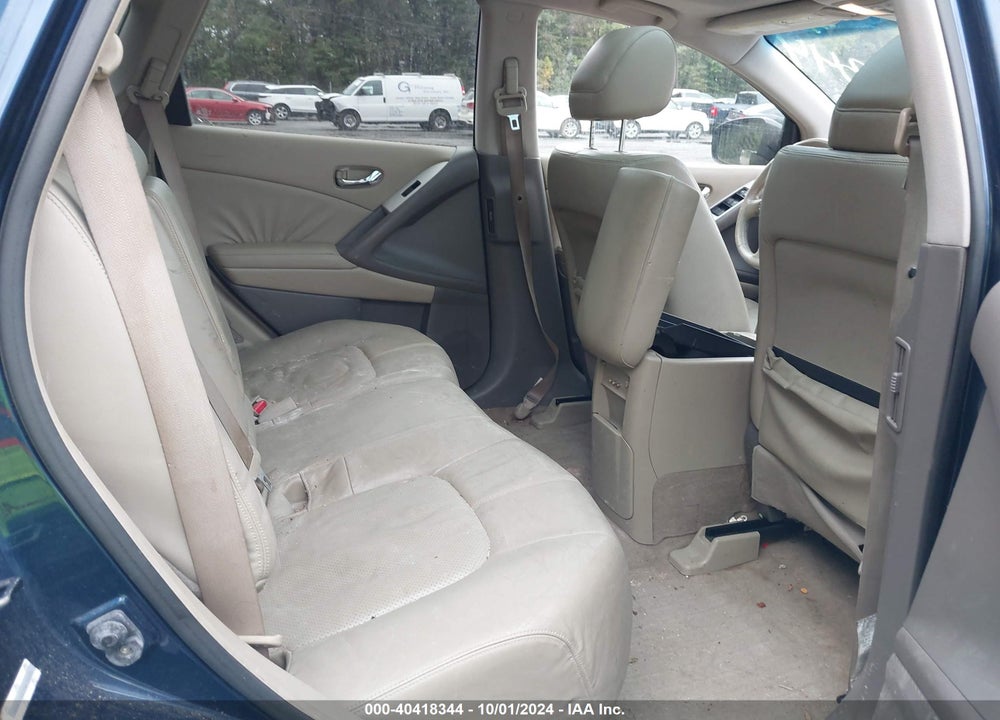 2009 NISSAN MURANO SL VIN: JN8AZ18W29W139294