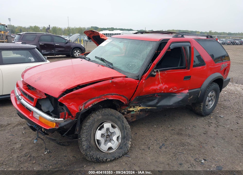 2004 CHEVROLET BLAZER LS VIN: 1GNCT18X84K133778