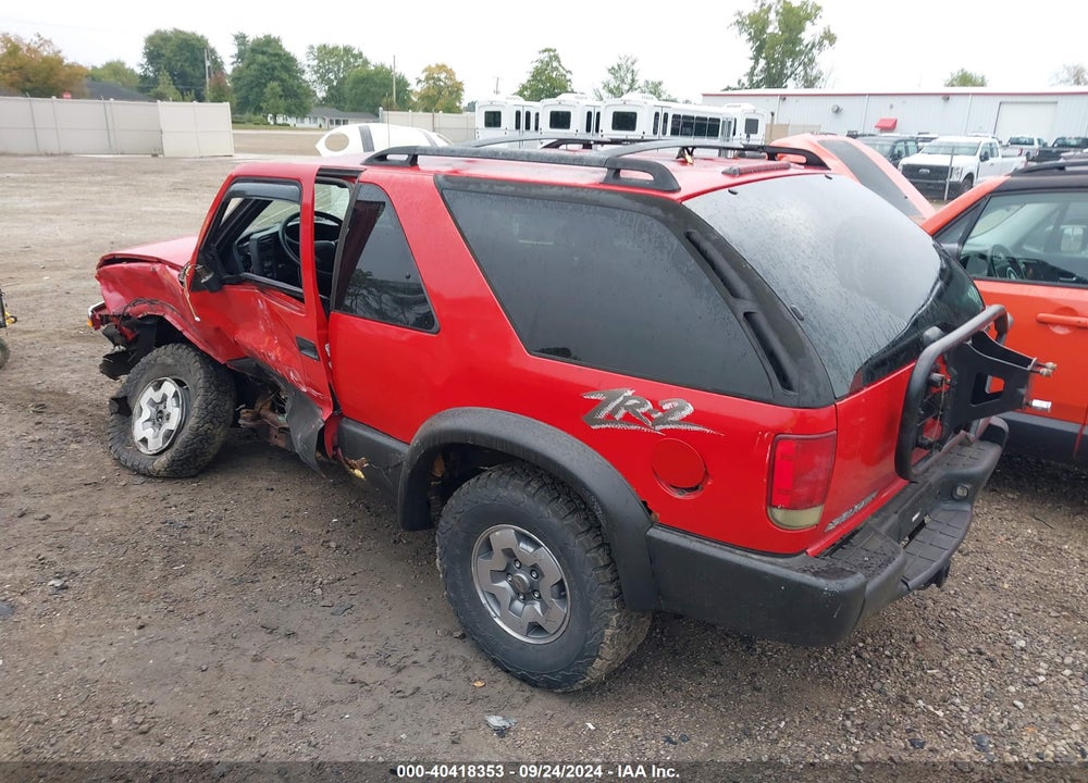 2004 CHEVROLET BLAZER LS VIN: 1GNCT18X84K133778