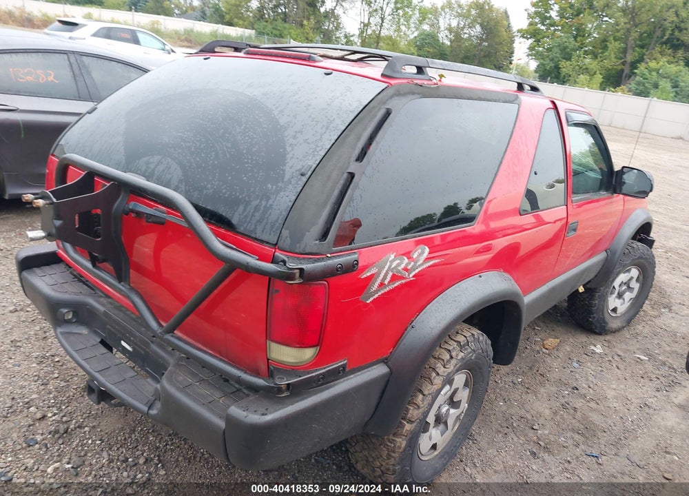 2004 CHEVROLET BLAZER LS VIN: 1GNCT18X84K133778