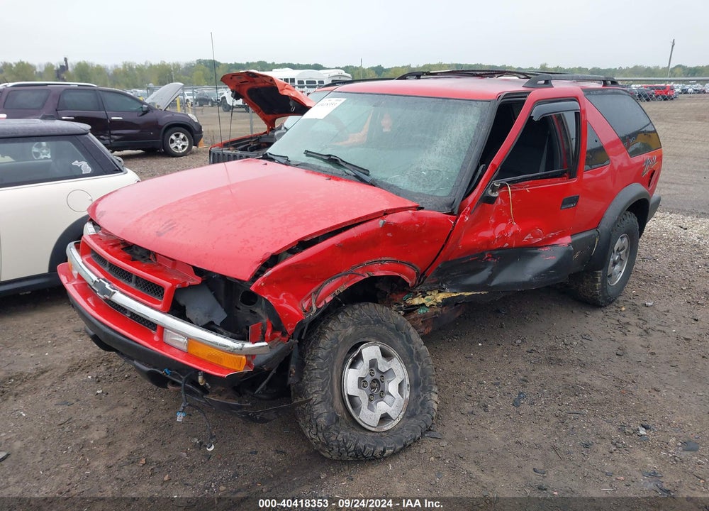 2004 CHEVROLET BLAZER LS VIN: 1GNCT18X84K133778