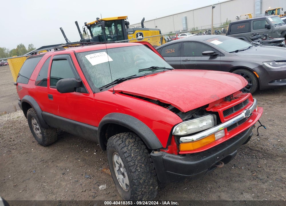 2004 CHEVROLET BLAZER LS VIN: 1GNCT18X84K133778