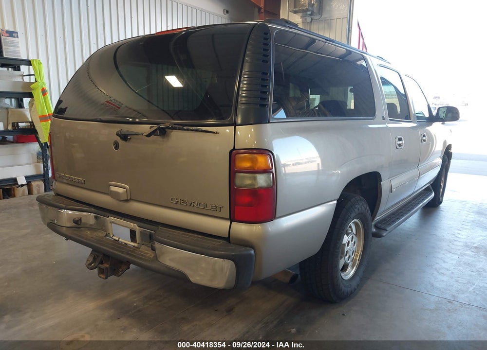 2002 CHEVROLET SUBURBAN 1500 LT VIN: 1GNFK16Z92J248008