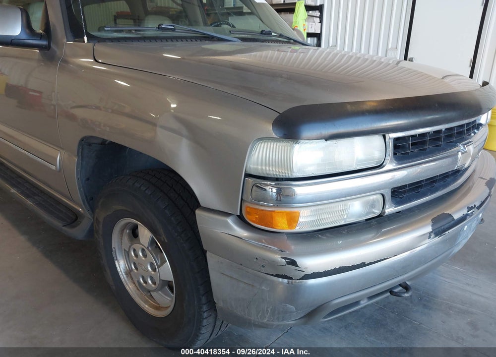 2002 CHEVROLET SUBURBAN 1500 LT VIN: 1GNFK16Z92J248008
