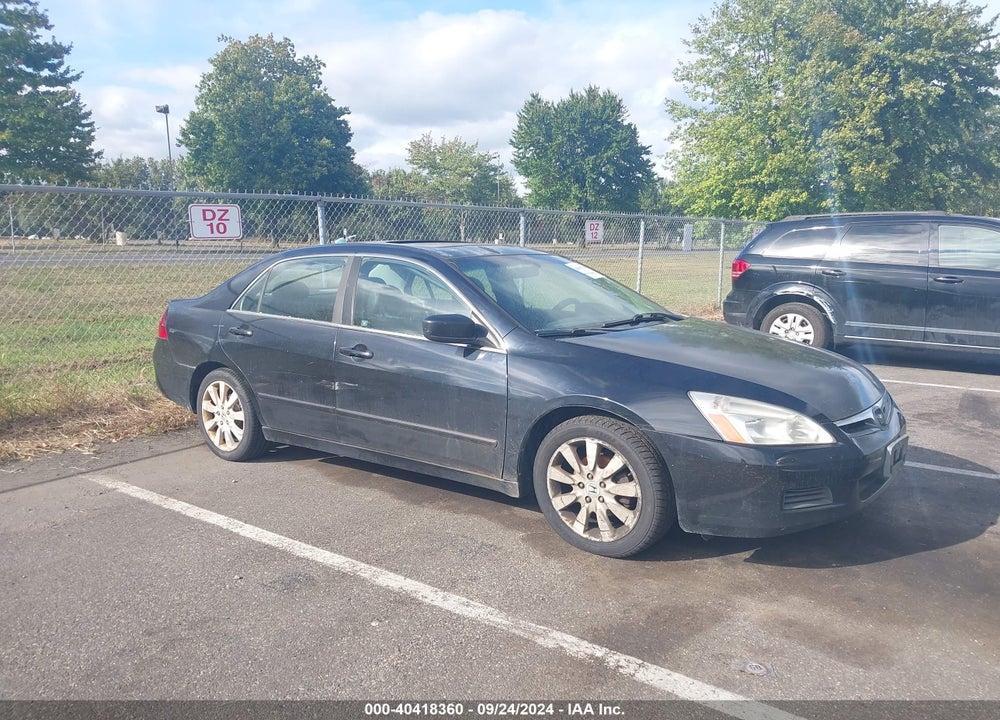 2007 HONDA ACCORD 3.0 EX VIN: 1HGCM66517A058924