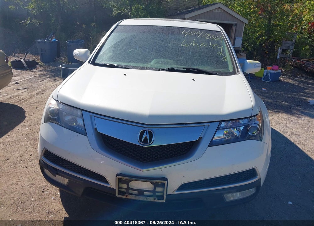 2013 ACURA MDX TECHNOLOGY PACKAGE VIN: 2HNYD2H37DH518958