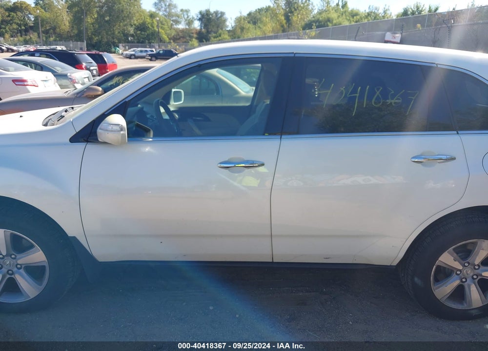 2013 ACURA MDX TECHNOLOGY PACKAGE VIN: 2HNYD2H37DH518958