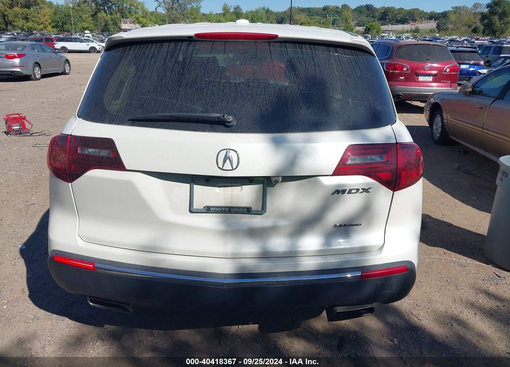 2013 ACURA MDX TECHNOLOGY PACKAGE VIN: 2HNYD2H37DH518958