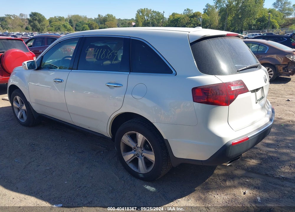 2013 ACURA MDX TECHNOLOGY PACKAGE VIN: 2HNYD2H37DH518958
