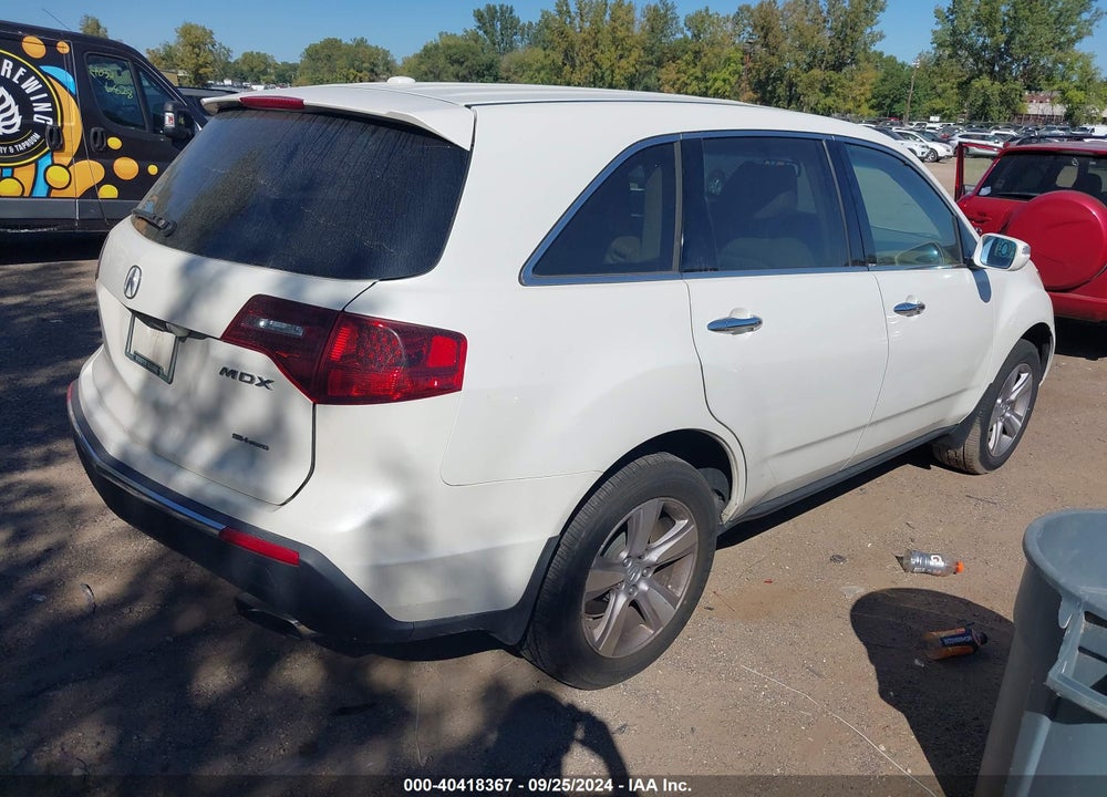 2013 ACURA MDX TECHNOLOGY PACKAGE VIN: 2HNYD2H37DH518958