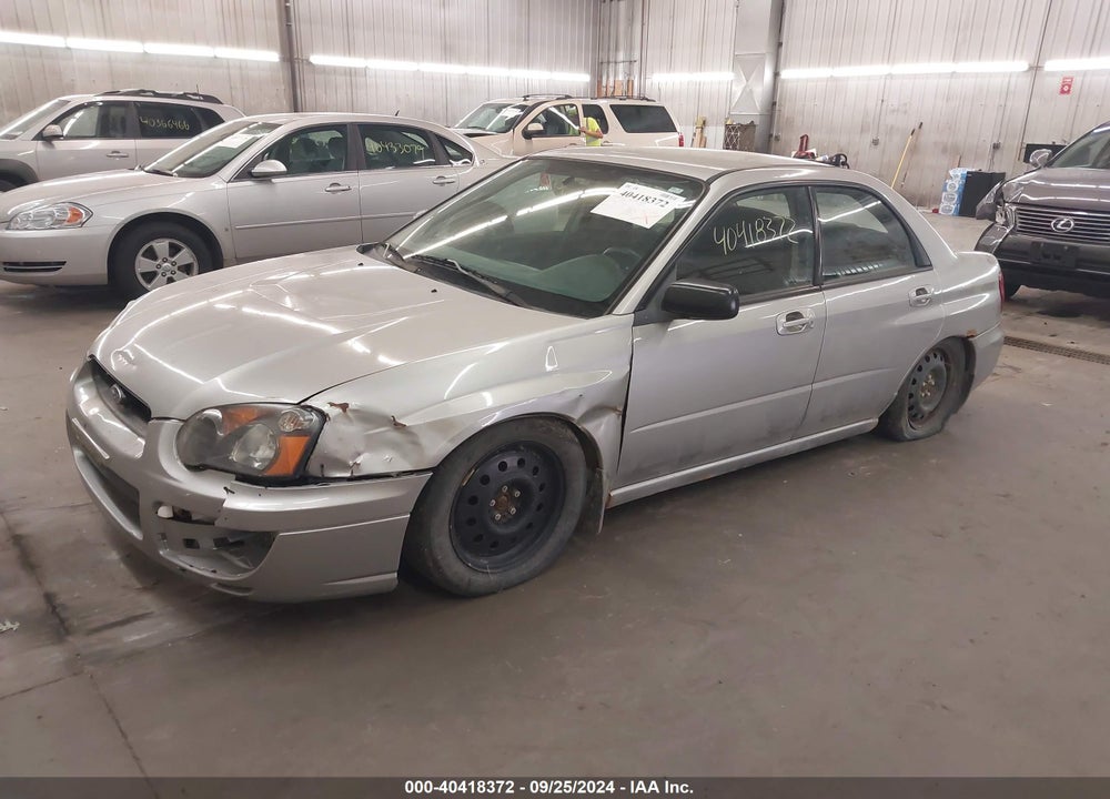2005 SUBARU IMPREZA 2.5RS VIN: JF1GD67525H510145