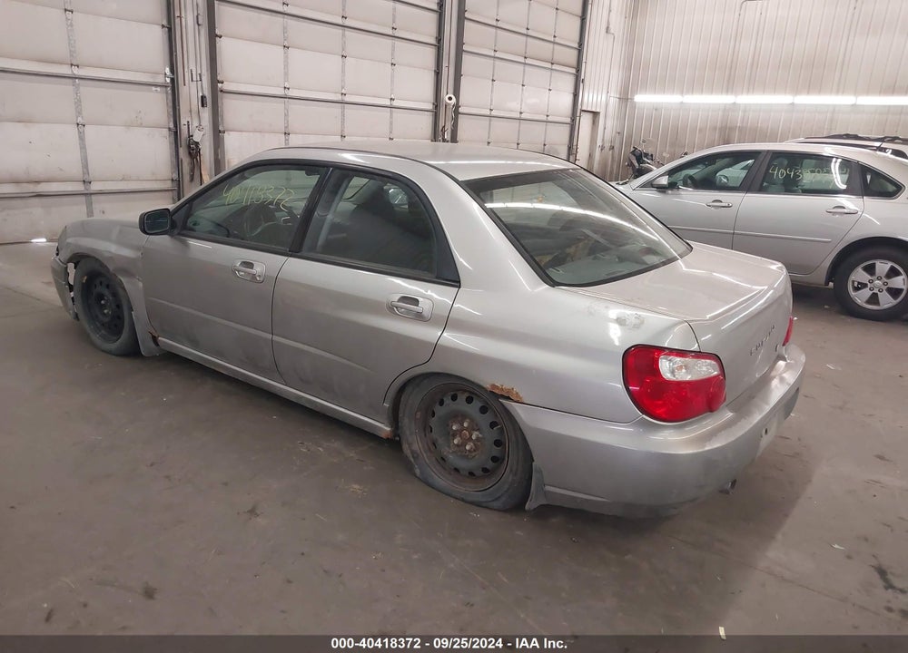 2005 SUBARU IMPREZA 2.5RS VIN: JF1GD67525H510145