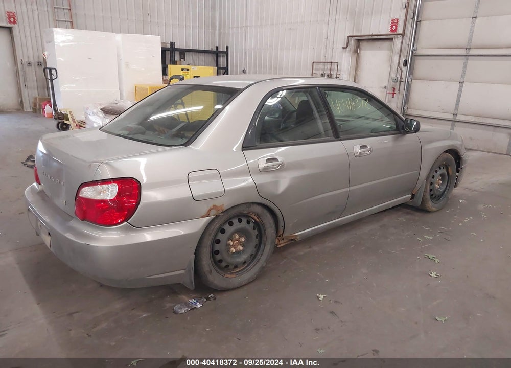 2005 SUBARU IMPREZA 2.5RS VIN: JF1GD67525H510145